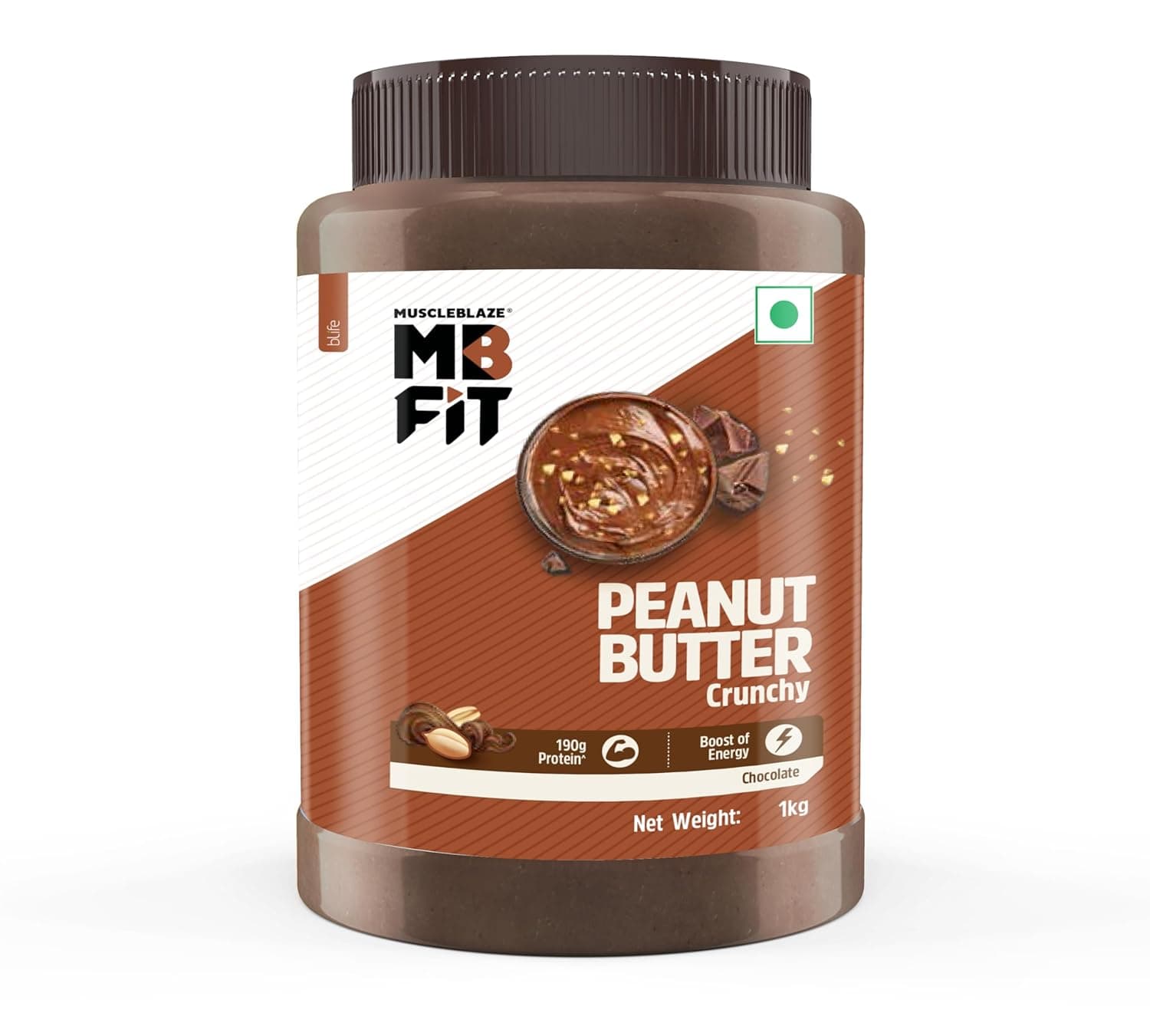 MuscleBlaze Peanut Butter - MUSCLEBL-NEW-chrun-choco
