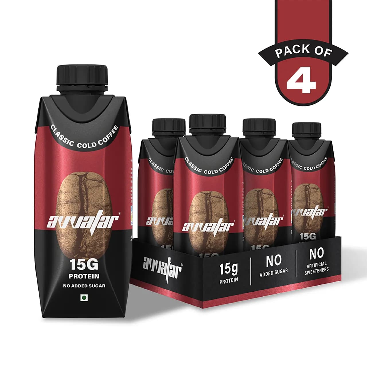 Protein Shake - AVVA-PROTIE-COFF-4PACK
