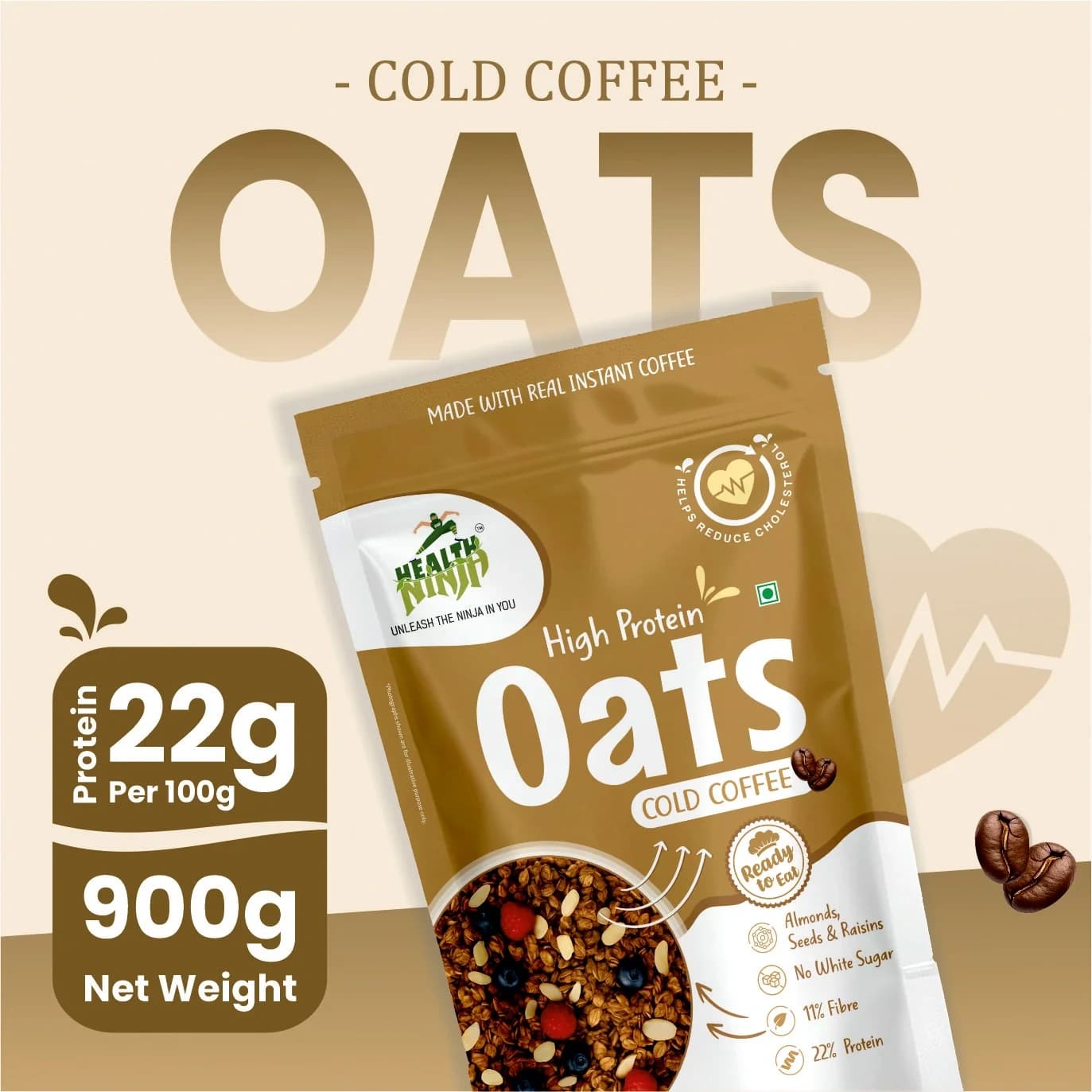 Oats - HN-OATS-COFFEE-900G