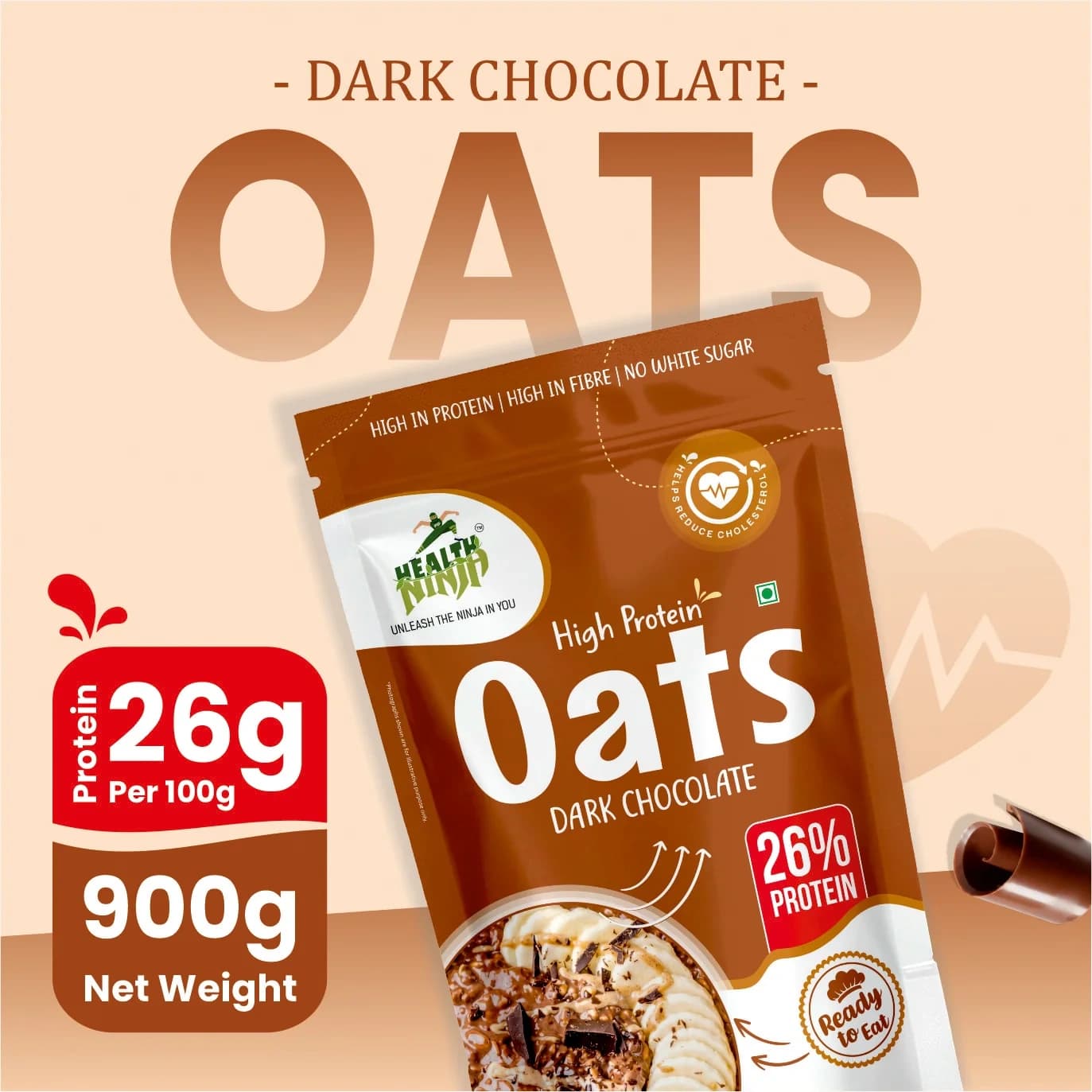 Oats - HN-OATS-DARKCHOC-900G