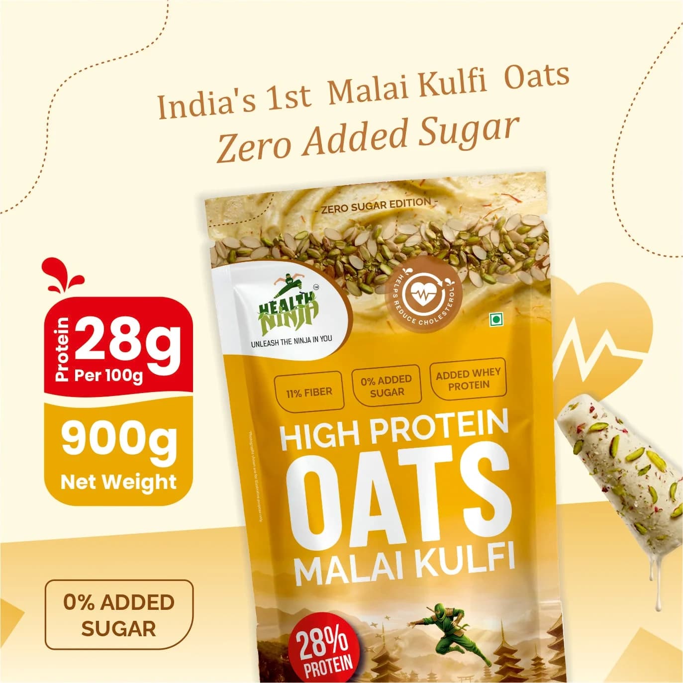 Oats - HN-OATS-KULFI-900G