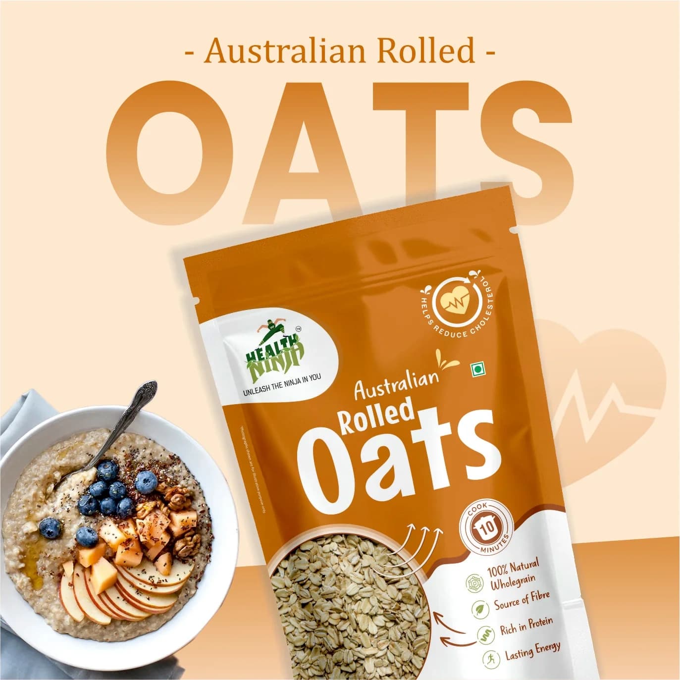 Oats - HN-OATS-PLAIN-900G