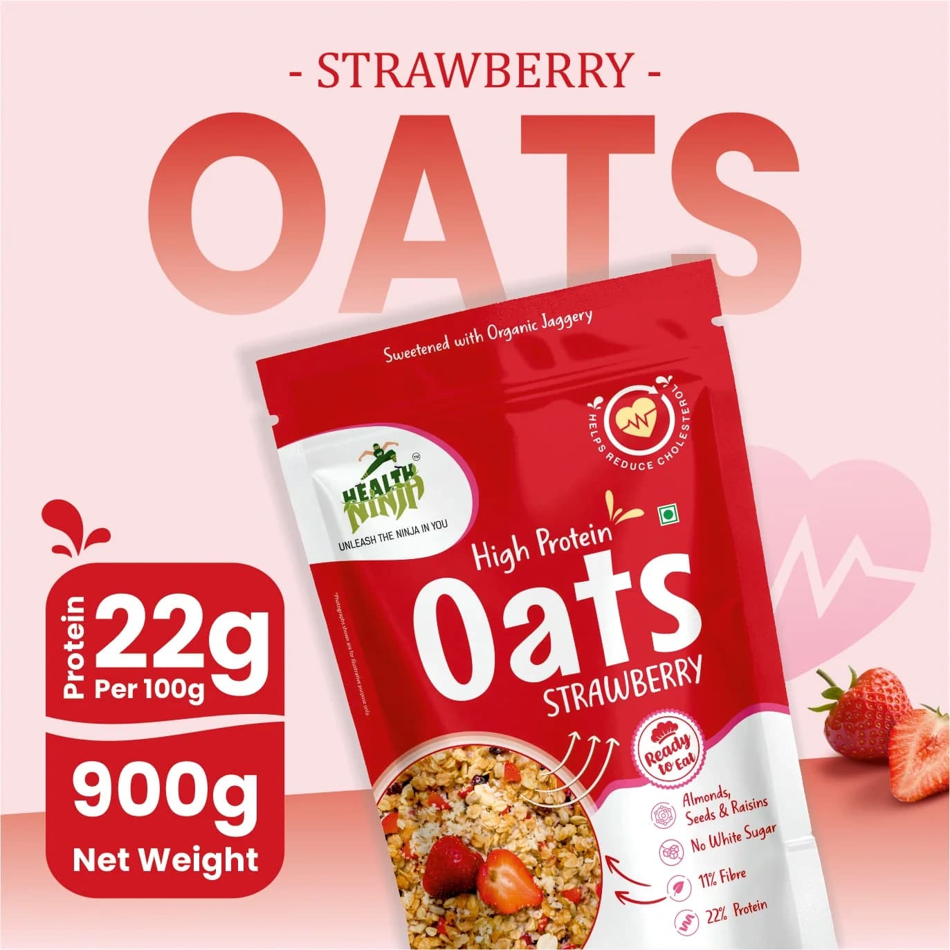 Oats - HN-OATS-STRAW-900G
