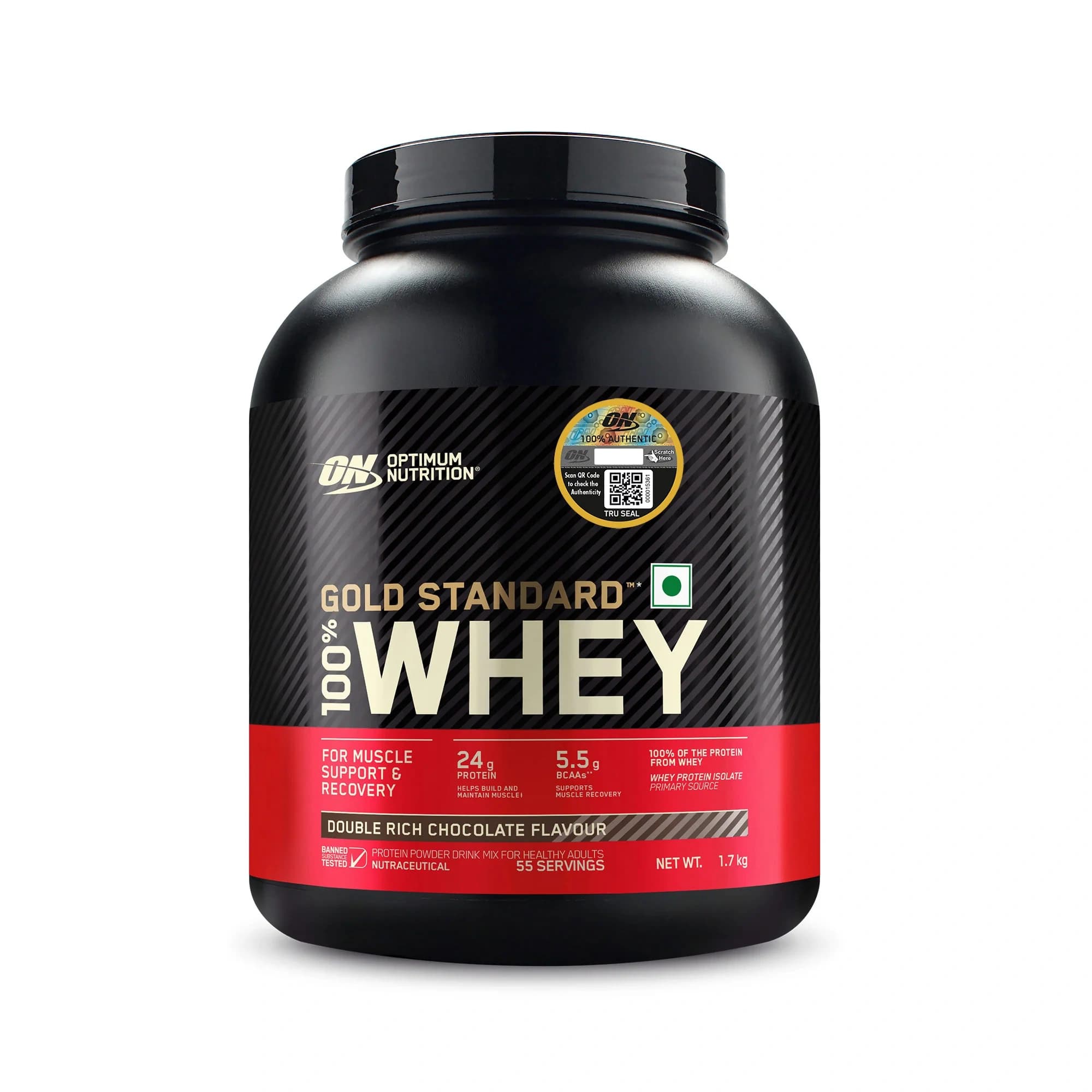 Gold Standard 100% Whey - ON-GOLD-DRCHOC-17KG