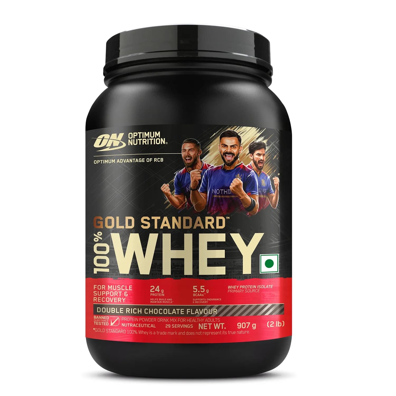 Gold Standard 100% Whey - ON-GOLD-DRCHOC-907G