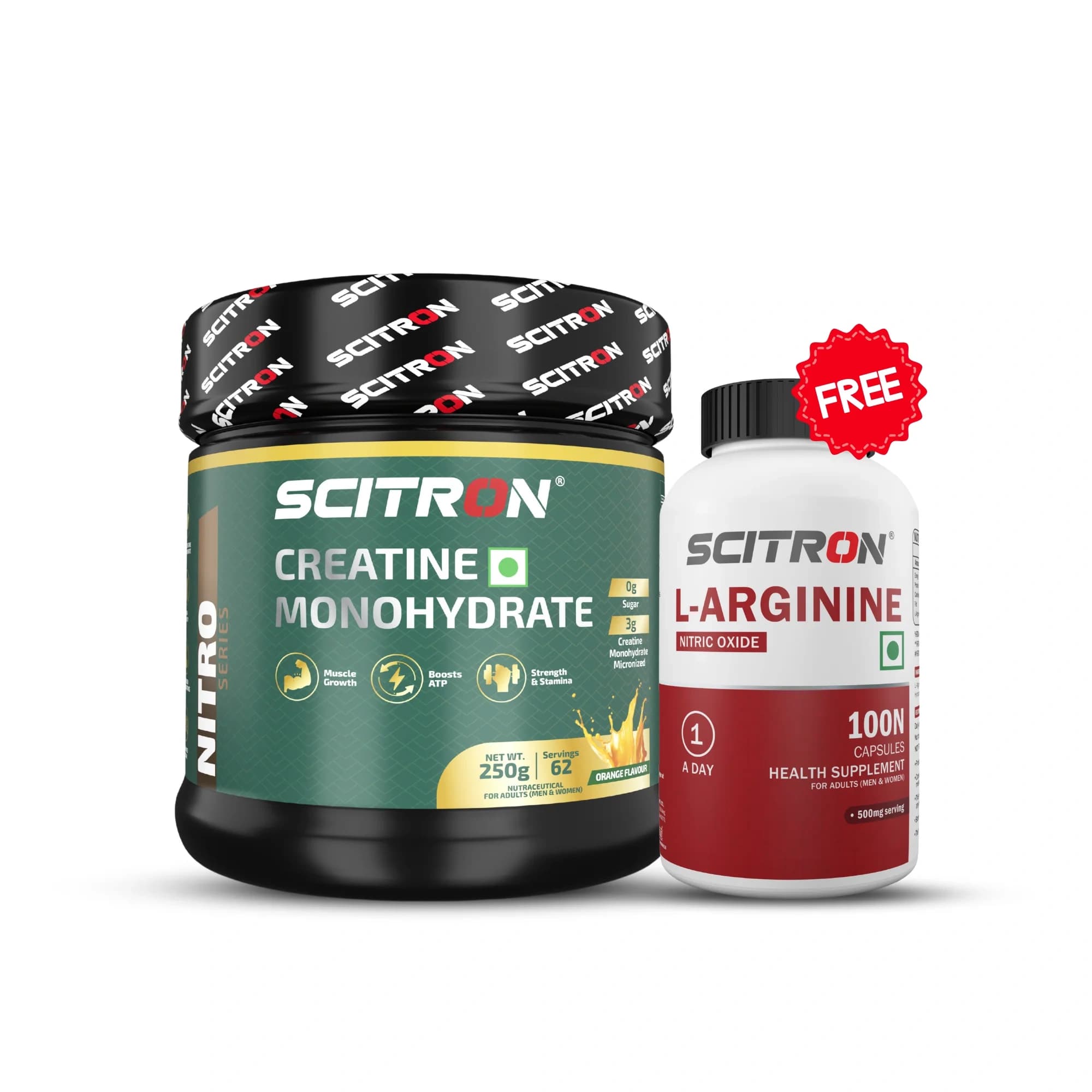 Creatine Monohydrate - SCIT-CREAT-ORAN-250G