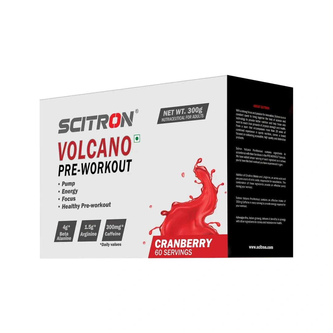 Volcano Preworkout - SCIT-VOLC-CRAN-60SERV