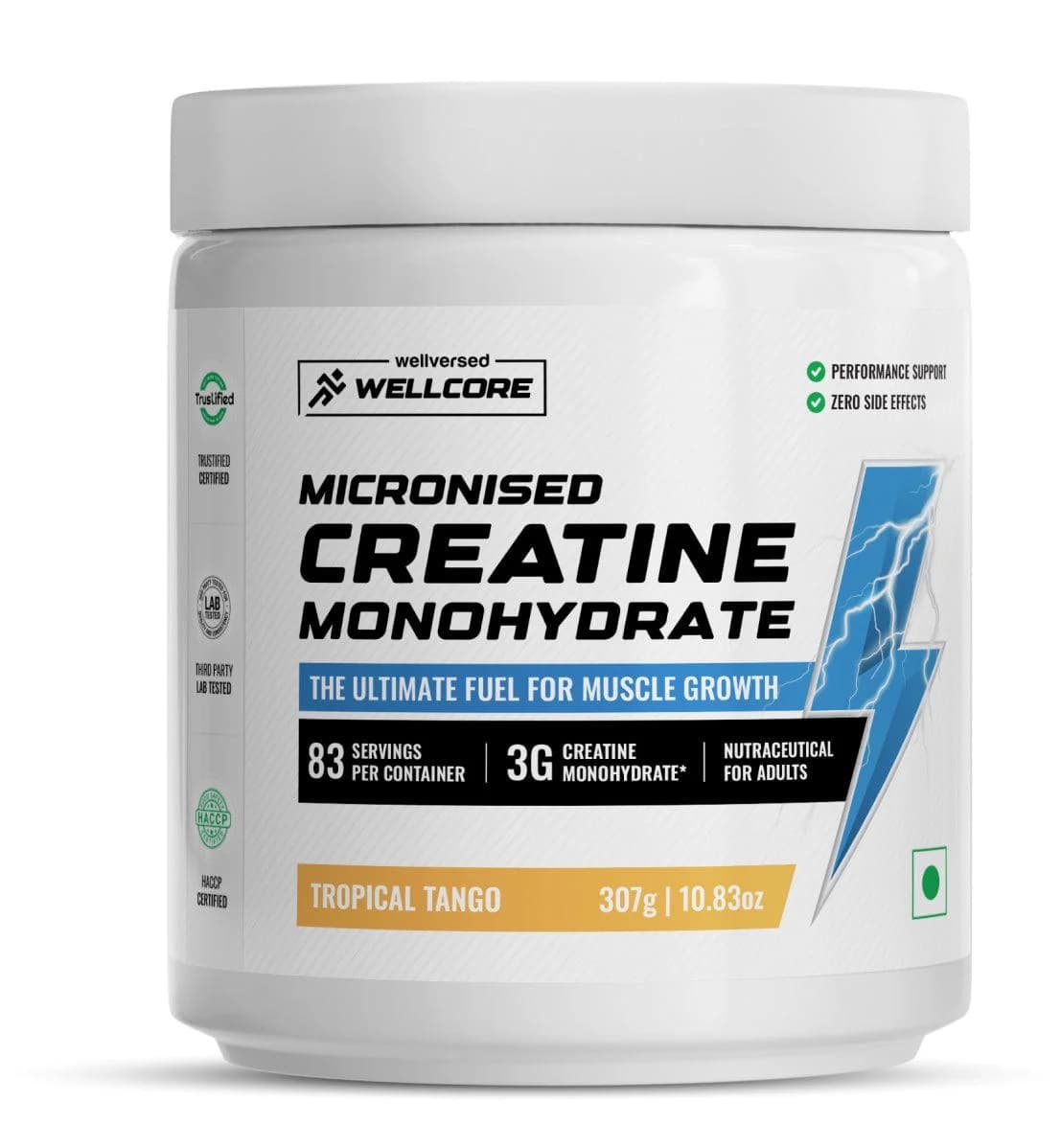 Wellcore Micronised Creatine Monohydrate - WV-CREAT-TROP-83SERV